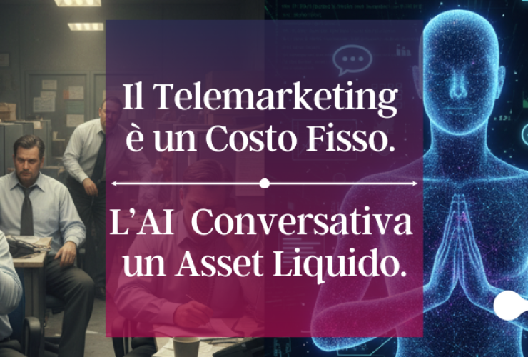 Il Tuo Telemarketing è un Costo Fisso. L'AI Conversazionale è un Asset Liquido.